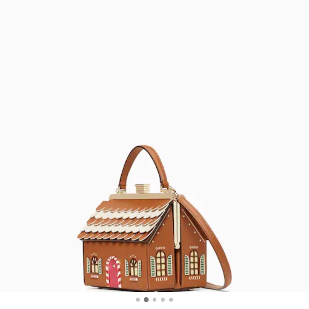 Kate Spade Gingerbread House Crossbody  Novelty - Picture 3 of 16